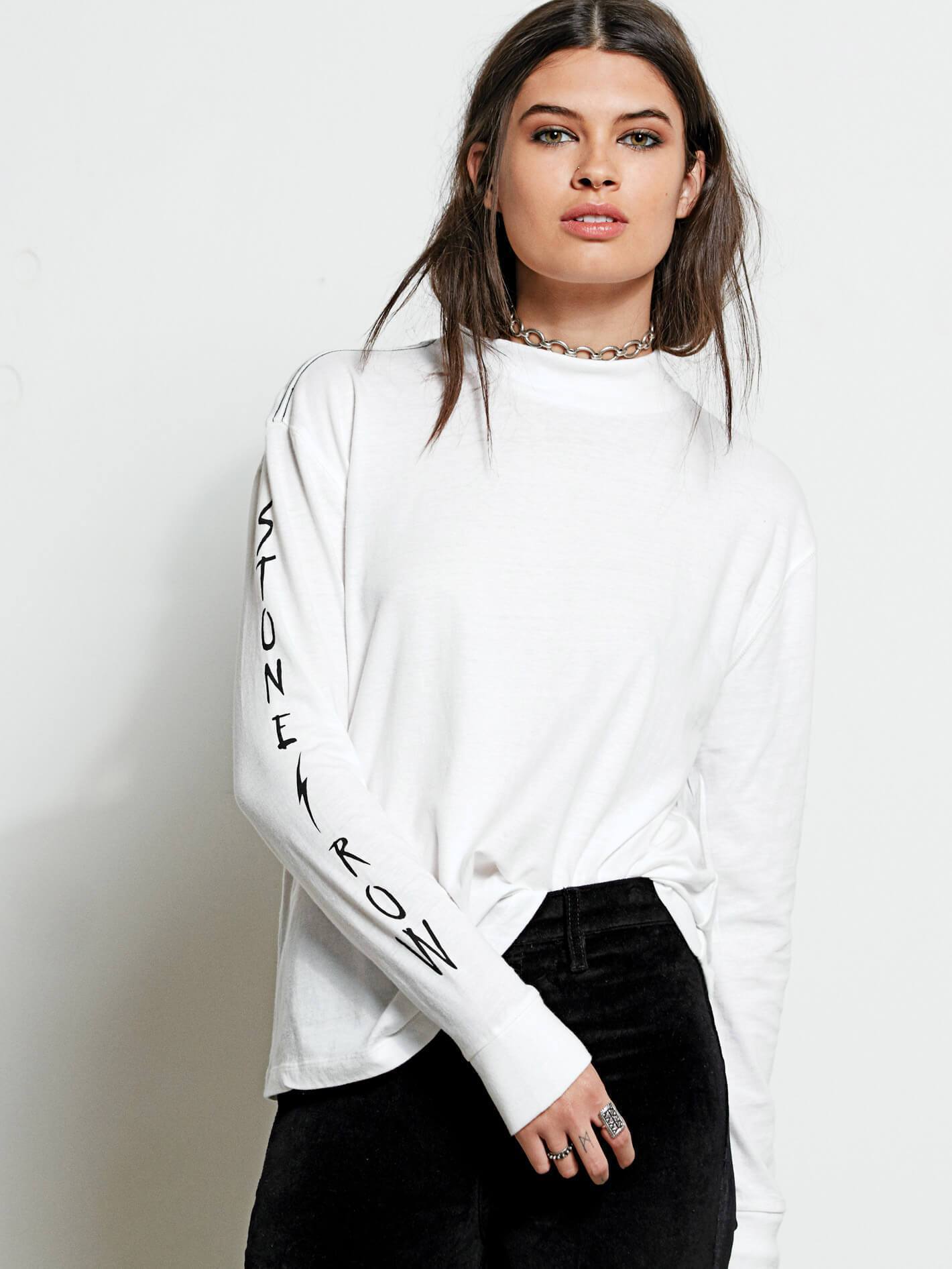 Volcom Big Brah T-shirt étoile blanc | Boutique Volcom | Collection_Zalando | Nouveaux produits | Produits les plus récents | Produits les plus vendus | T-shirts manches courtes femme | surfdevils.com