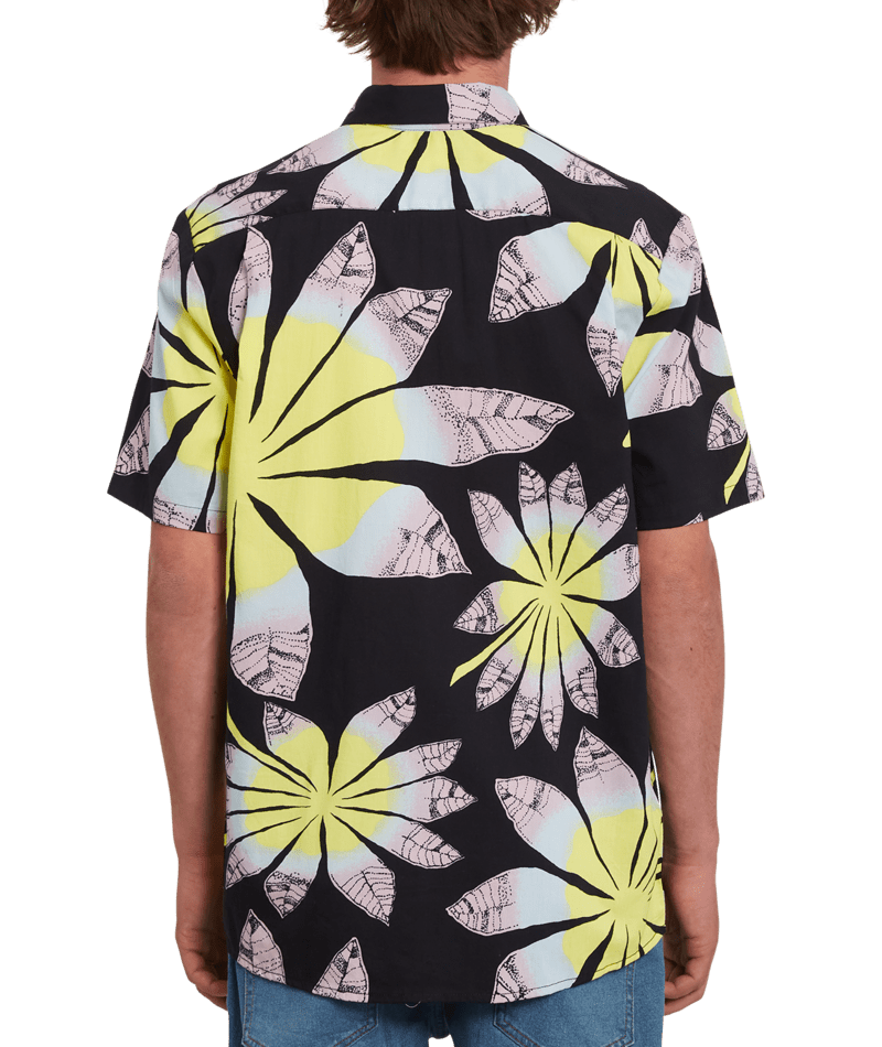 Volcom Bloomin Ss Black | Camisas de hombre | Camisas manga corta | Volcom Shop | surfdevils.com