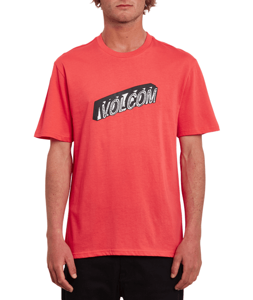 Volcom | Volcom Blox Bsc Ss Cayenne  | Camisetas, Camisetas manga corta, Men, Ropa | 