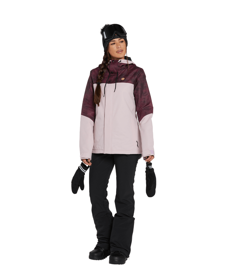 Volcom | Volcom Bolt Ins Jacket Hazey Pink  | Chaquetas Nieve Mujer, Insulated Technical, Snowboard, Unisex | 