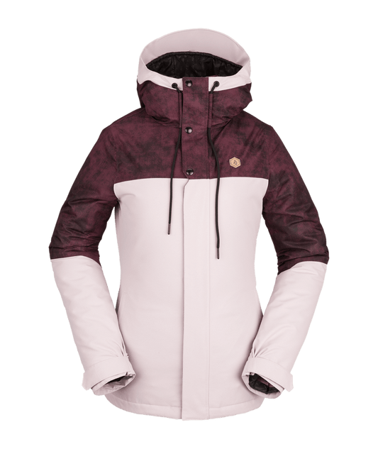 Volcom | Volcom Bolt Ins Jacket Hazey Pink  | Chaquetas Nieve Mujer, Insulated Technical, Snowboard, Unisex | 