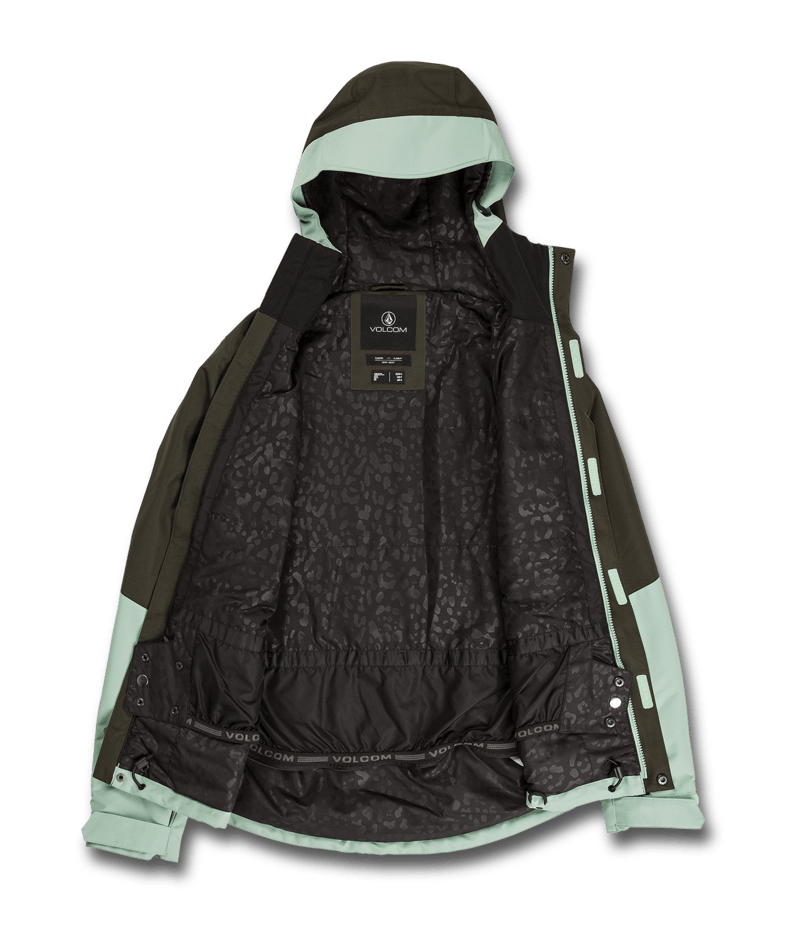 Volcom | Volcom Bolt Ins Jacket Mint  | Chaquetas Nieve Mujer, Insulated Technical, Snowboard, Unisex, Women, Zip-tech | 