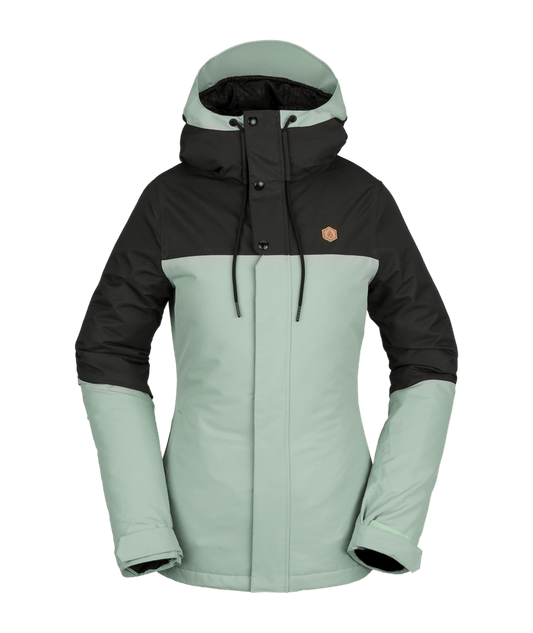 Best selling products | Volcom | Volcom Bolt Ins Jacket Mint  | Chaquetas Nieve Mujer, Insulated Technical, Snowboard, Unisex, Women, Zip-tech | 