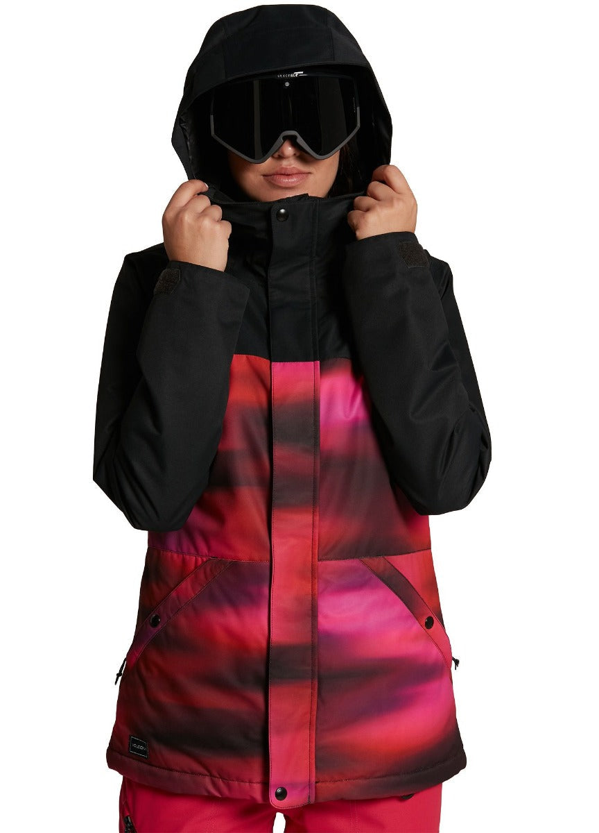 Volcom Bolt Insulated Jacket Bright Pink | Chaquetas de snowboard Mujer | Snowboard Shop | Volcom Shop | surfdevils.com