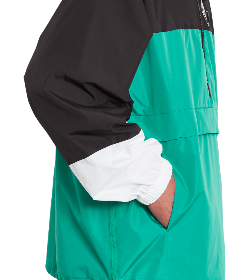 Volcom | Volcom Boogie Breaker Hooded Synergy Green  | Chaquetas, Chaquetas Calle, Chaquetas Light, Men, Ropa, Unisex | 