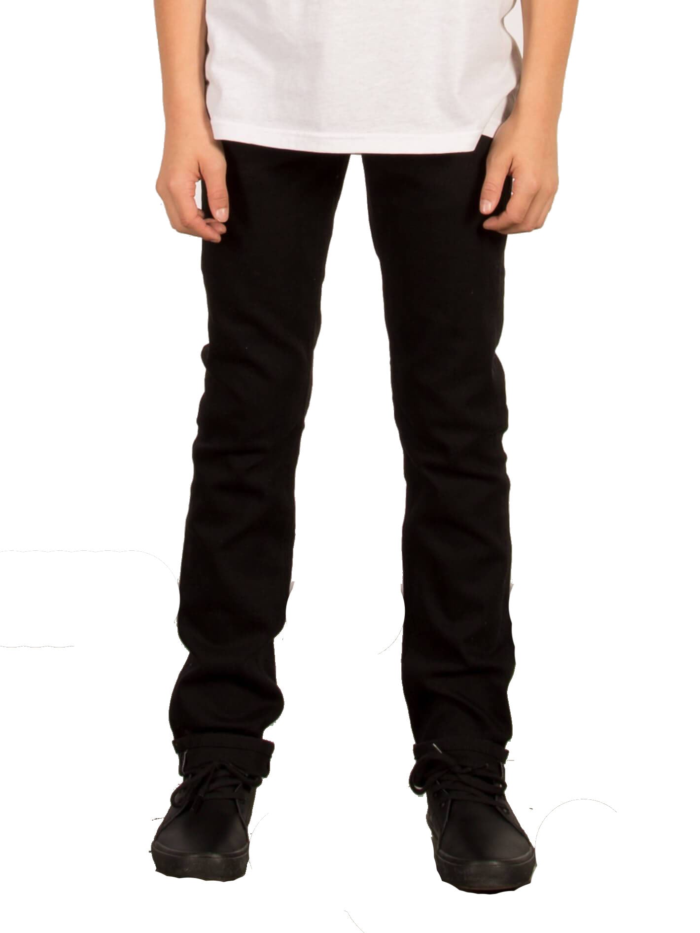 Volcom | Volcom Boys 2x4 By Denim New Black  | Pantalones, Ropa, Tejanos, Youth | 