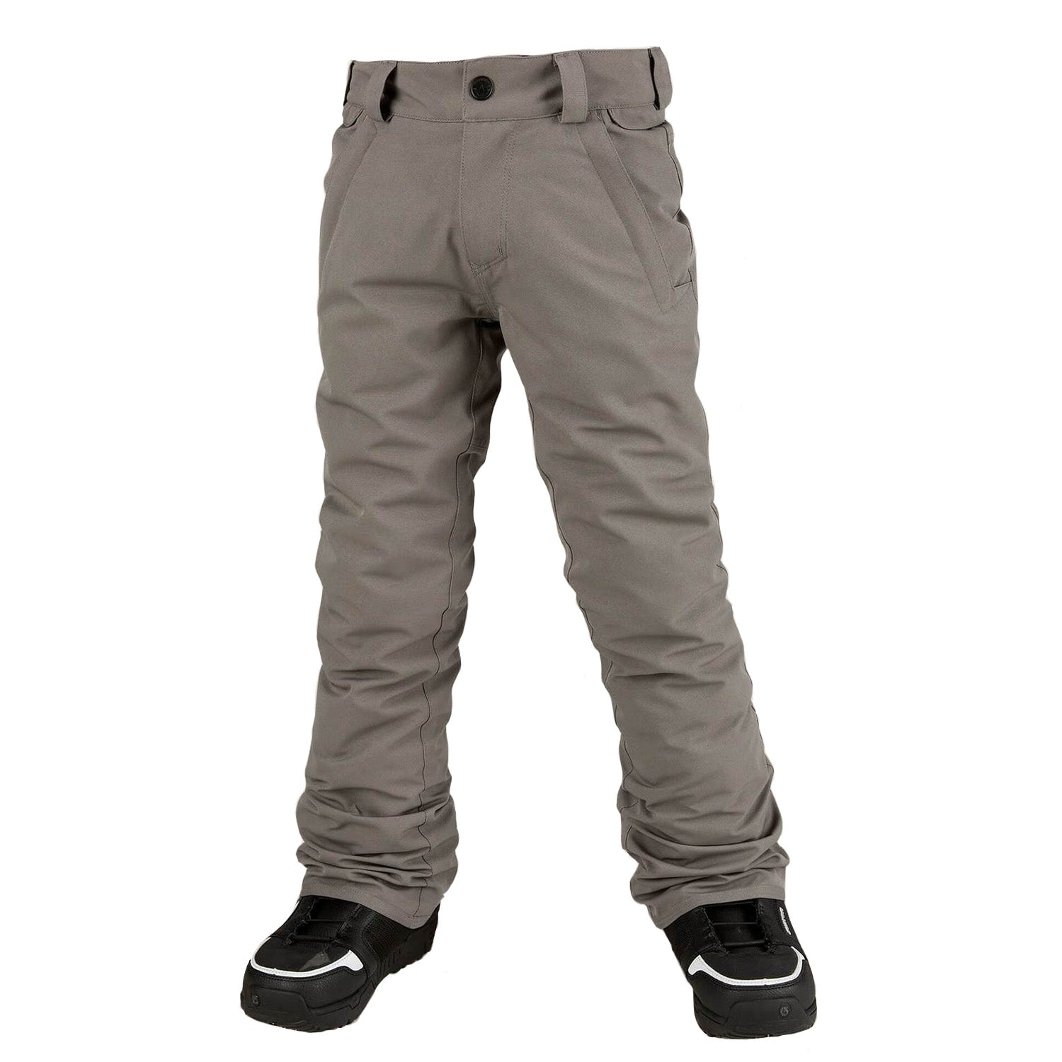 Volcom | Volcom Boys Freakin Snow Chino Charcoal  | Pantalones Nieve Niño, Snowboard, Youth | 