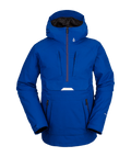 Volcom | Volcom Brighton Pullover Bright Blue  | Chaquetas Nieve Hombre, Men, Shell Technical, Snowboard, Unisex, Zip-tech | 