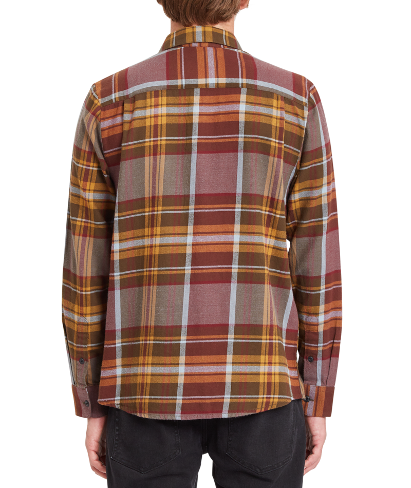Volcom | Volcom Caden Plaid Ls Port  | Camisas, Camisas manga larga, Men, Ropa, Unisex | 