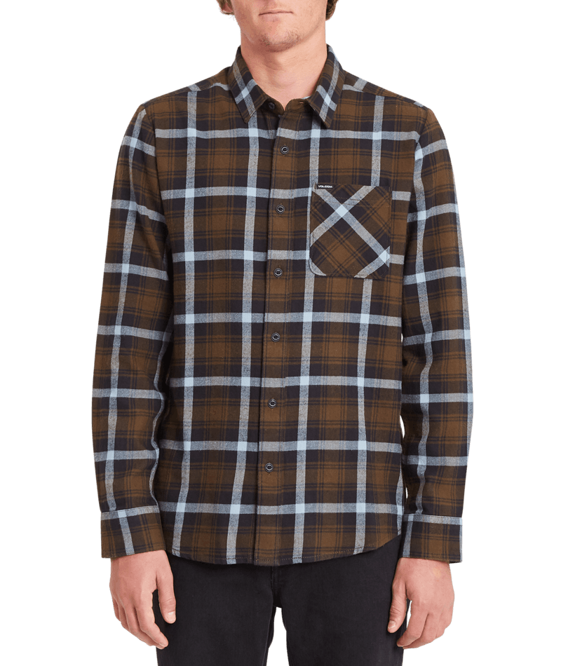 Volcom | Volcom Caden Plaid Ls Wren  | Camisas, Camisas manga larga, Men, Ropa, Unisex | 