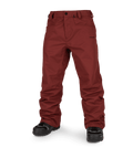 Volcom | Volcom Carbon Pnt Burnt Red  | Men, Pantalones Nieve Hombre, Snowboard, Unisex | 