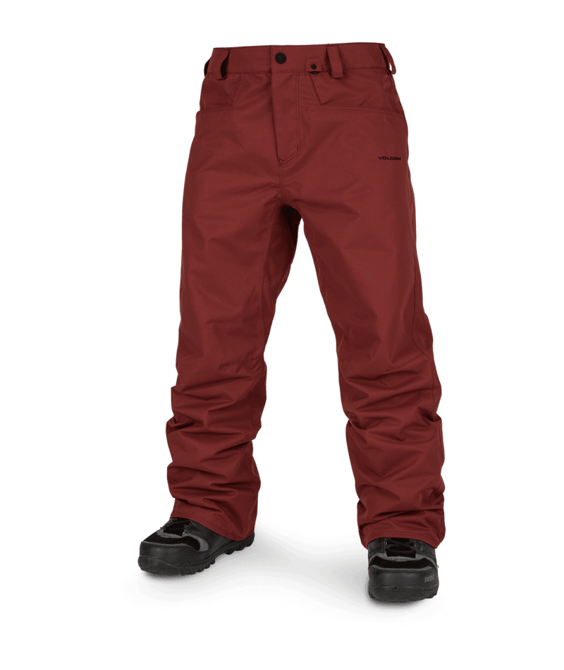 Volcom | Volcom Carbon Pnt Burnt Red  | Men, Pantalones Nieve Hombre, Snowboard, Unisex | 