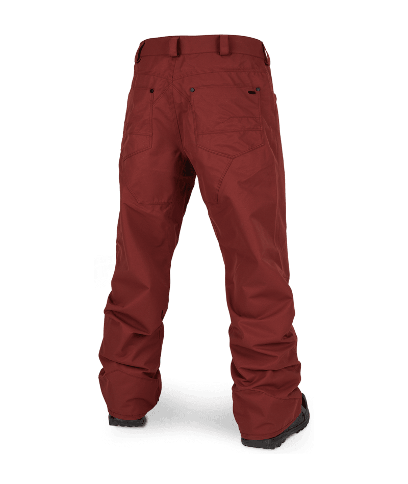 Volcom | Volcom Carbon Pnt Burnt Red  | Men, Pantalones Nieve Hombre, Snowboard, Unisex | 