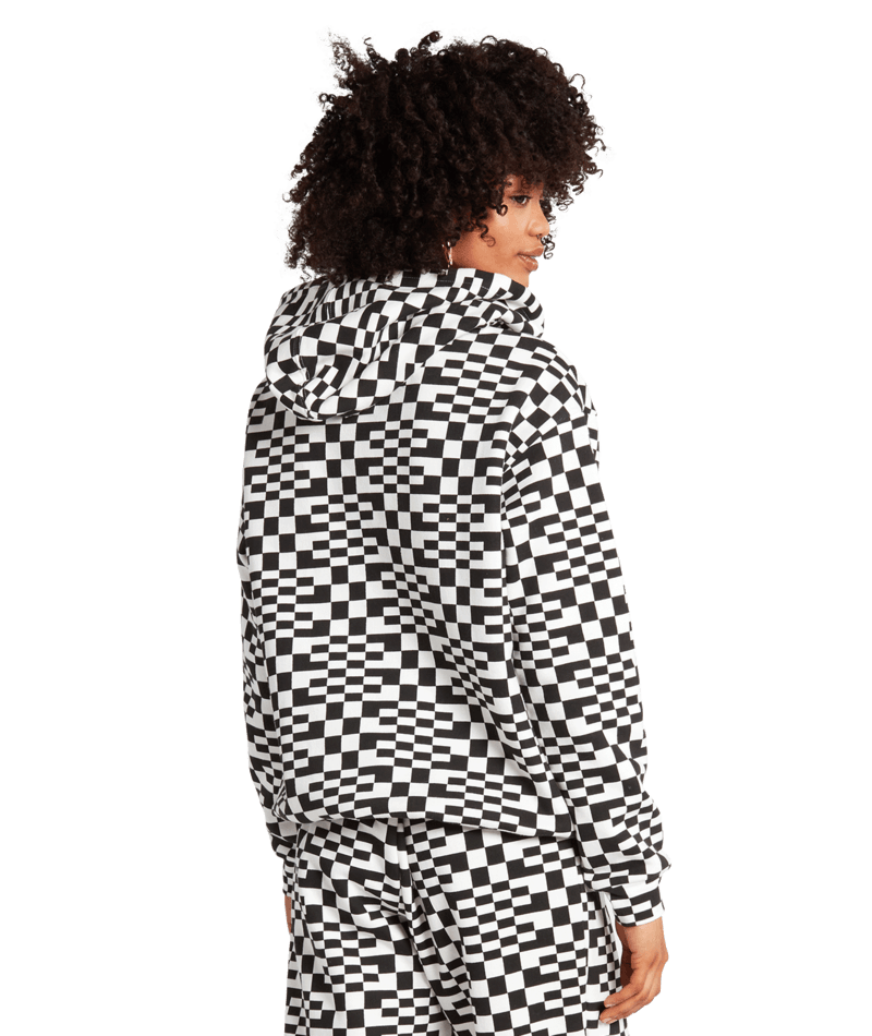 Volcom | Volcom Check U Out Hoodie Black White  | Ropa, Sudaderas, Sudaderas con capucha, Unisex, Women | 