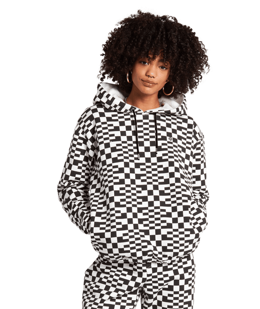 Best selling products | Volcom | Volcom Check U Out Hoodie Black White  | Ropa, Sudaderas, Sudaderas con capucha, Unisex, Women | 