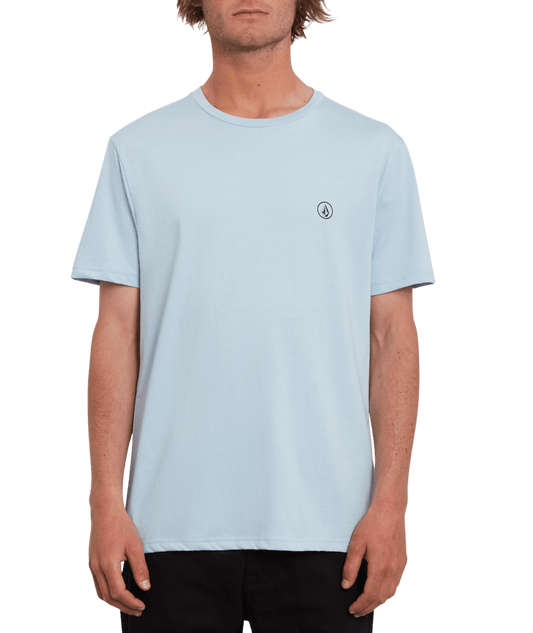 Volcom | Volcom Circle Blanks Hth Sst Cali Blue Heather  | Camisetas, Camisetas manga corta, Men, Ropa, Unisex | 