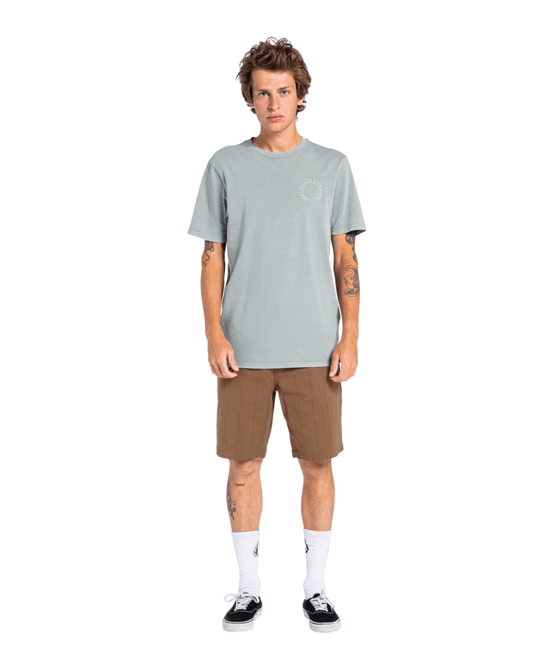 Volcom | Volcom Circle Emb Ss Tee Stormy Sea  | Camisetas, Camisetas manga corta, Men, Ropa, Unisex | 
