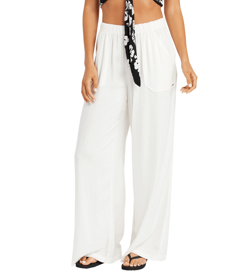 Volcom Coco Ho Pant Star White | Mujer Pantalones | Volcom Shop | surfdevils.com