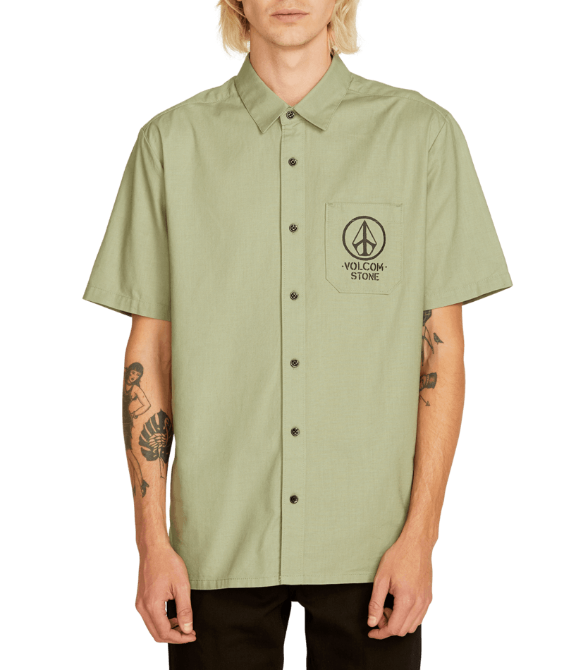 Volcom | Volcom Crowd Control S/s  | Camisas, Camisas manga corta, Men, Ropa | 