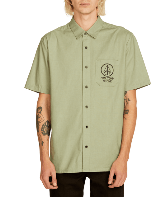 Best selling products | Volcom | Volcom Crowd Control S/s  | Camisas, Camisas manga corta, Men, Ropa | 