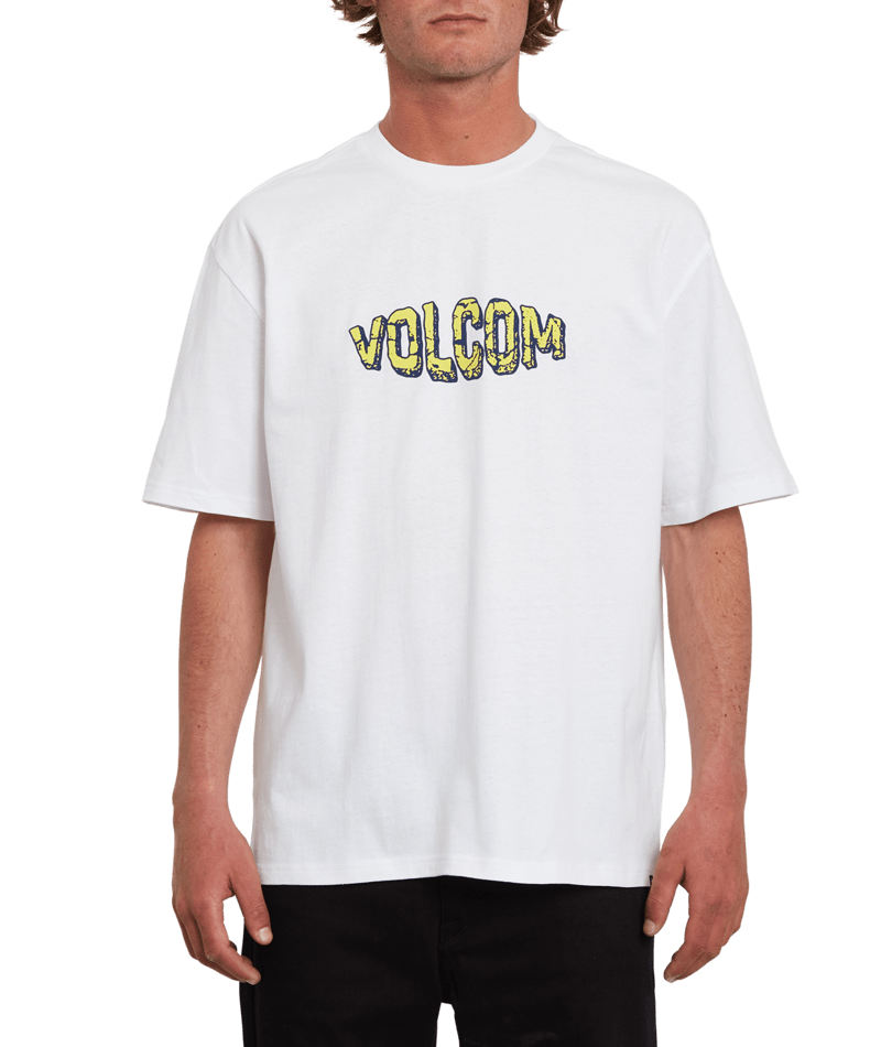 Volcom | Volcom Crusher Lse Ss White  | Camisetas, Camisetas manga corta, Men, Ropa, Unisex | 