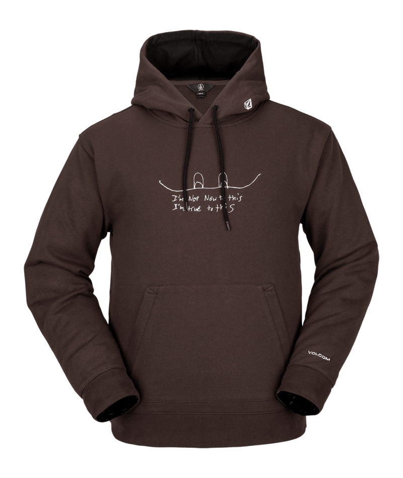 Volcom | Volcom D.i. Fleece Brown  | Men, Ropa, Snowboard, Sudaderas, Sudaderas con capucha, Sudaderas Snowboard, Unisex | 