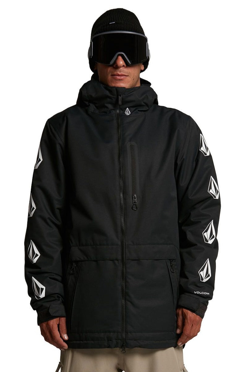 Volcom | Volcom Deadlystones Insulated Jacket Black  | Chaquetas Nieve Hombre, Men, Snowboard, Unisex | 