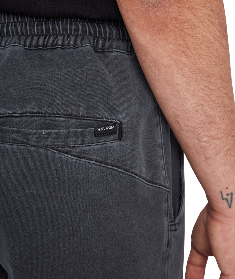 Volcom Denim Jogger Fade To Black | surfdevils.com