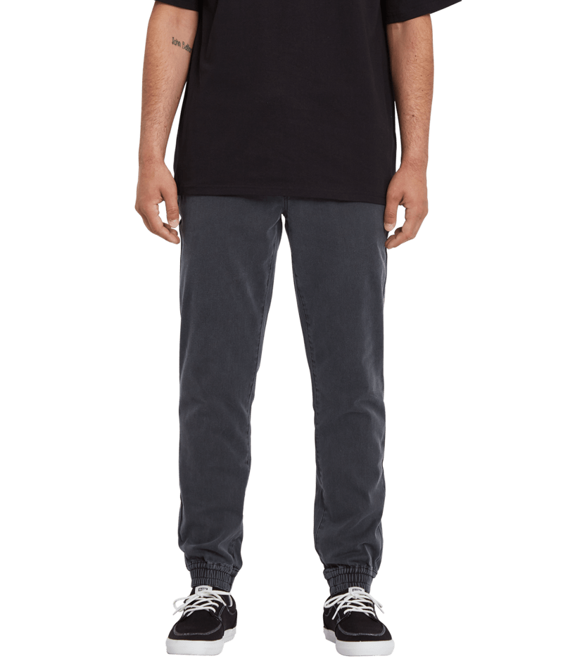 Volcom | Volcom Denim Jogger Fade To Black  | Men, Pantalones, Pantalones de chandal, Ropa | 
