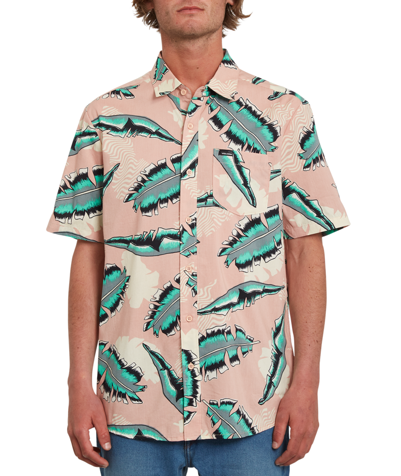Volcom | Volcom Detoonator Ss Misty Rose  | Camisas, Camisas manga corta, Men, Ropa | 