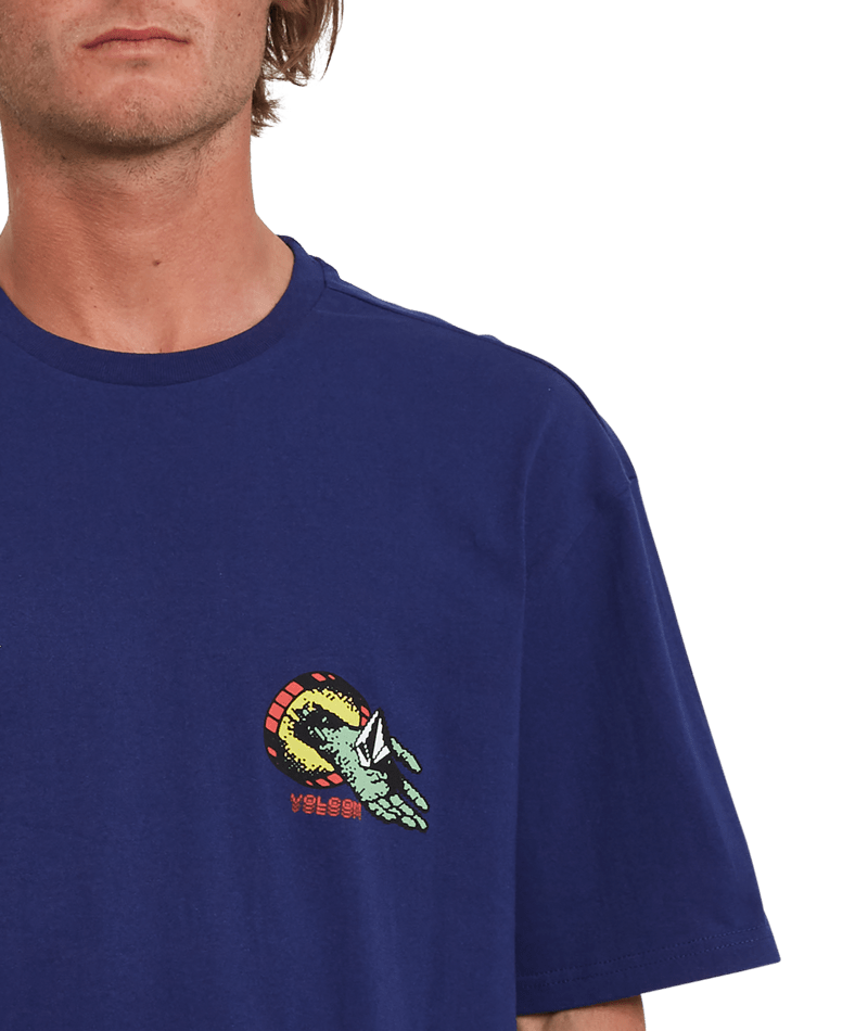 Volcom | Volcom Digital Dreams Lse Ss Blueprint  | Camisetas, Camisetas manga corta, Men, Ropa | 