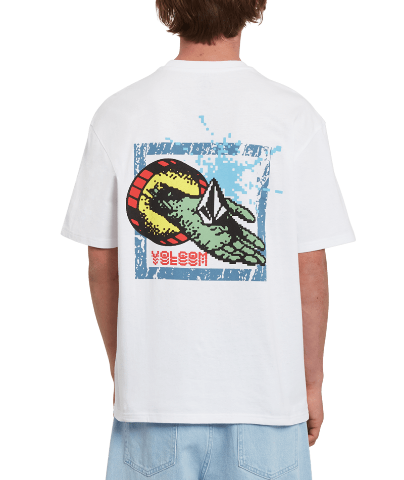 Volcom | Volcom Digital Dreams Lse Ss White  | Camisetas, Camisetas manga corta, Men, Ropa, Unisex | 
