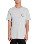 Volcom | Volcom Dither Bsc Ss Heather Grey  | Camisetas, Camisetas manga corta, Men, Ropa, Unisex | 