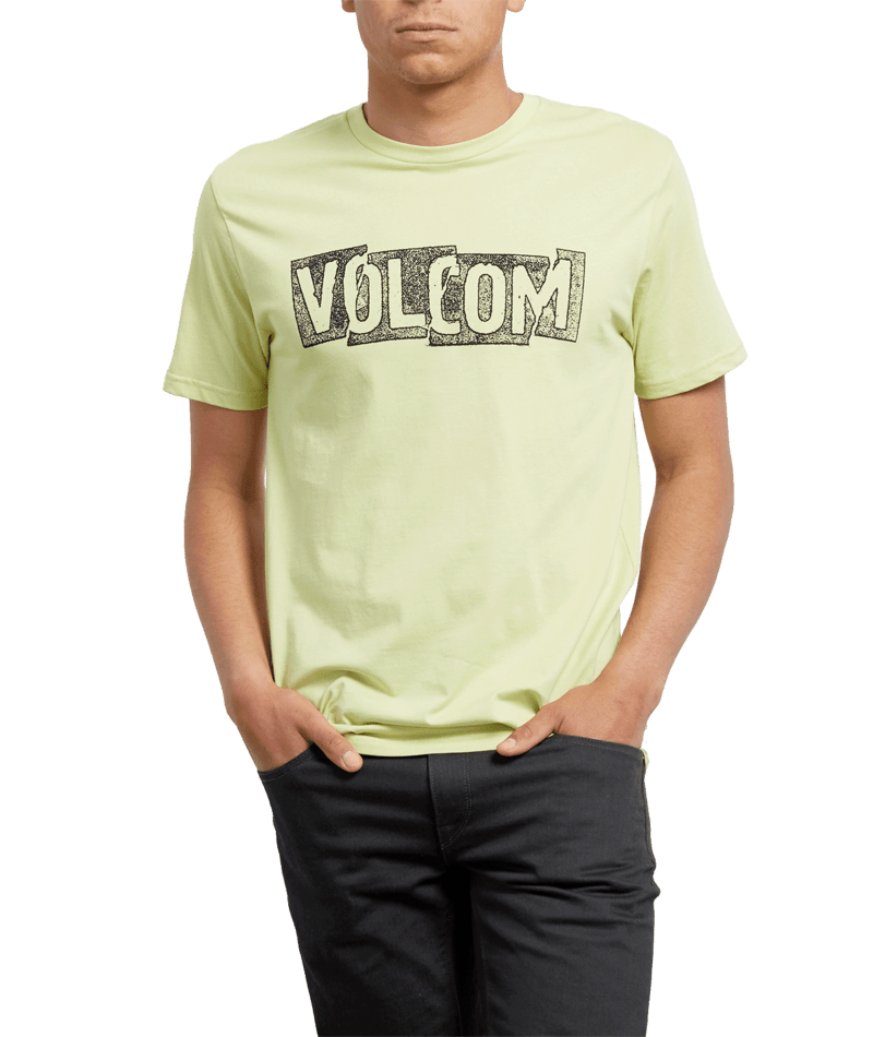 Volcom | Volcom Edge Bsc Ss Shadow Lime  | Camisetas, Camisetas manga corta, Men, Ropa, Unisex | 