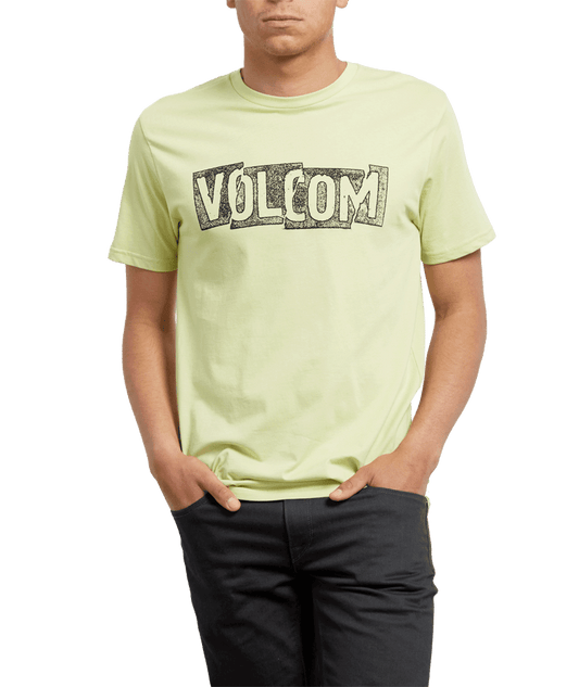 Volcom | Volcom Edge Bsc Ss Shadow Lime  | Camisetas, Camisetas manga corta, Men, Ropa, Unisex | 