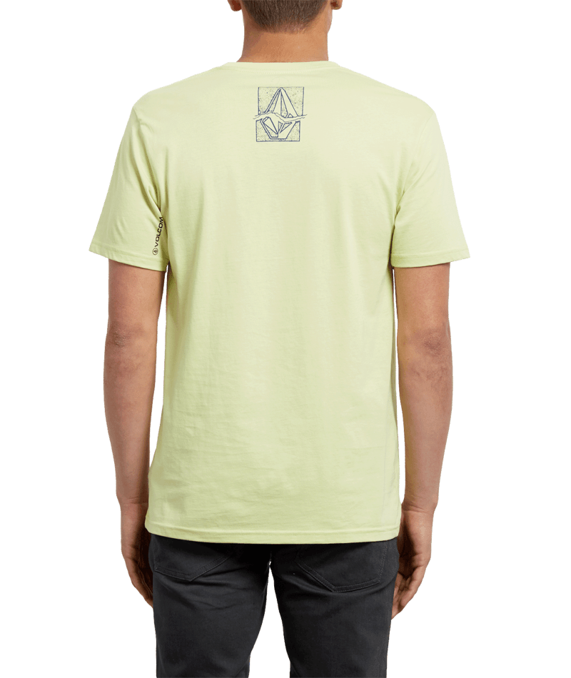 Volcom | Volcom Edge Bsc Ss Shadow Lime  | Camisetas, Camisetas manga corta, Men, Ropa, Unisex | 