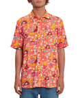 Volcom | Volcom Egle Zvirblyte Fa Ss Prt-print  | Camisas, Camisas manga corta, Men, Ropa | 