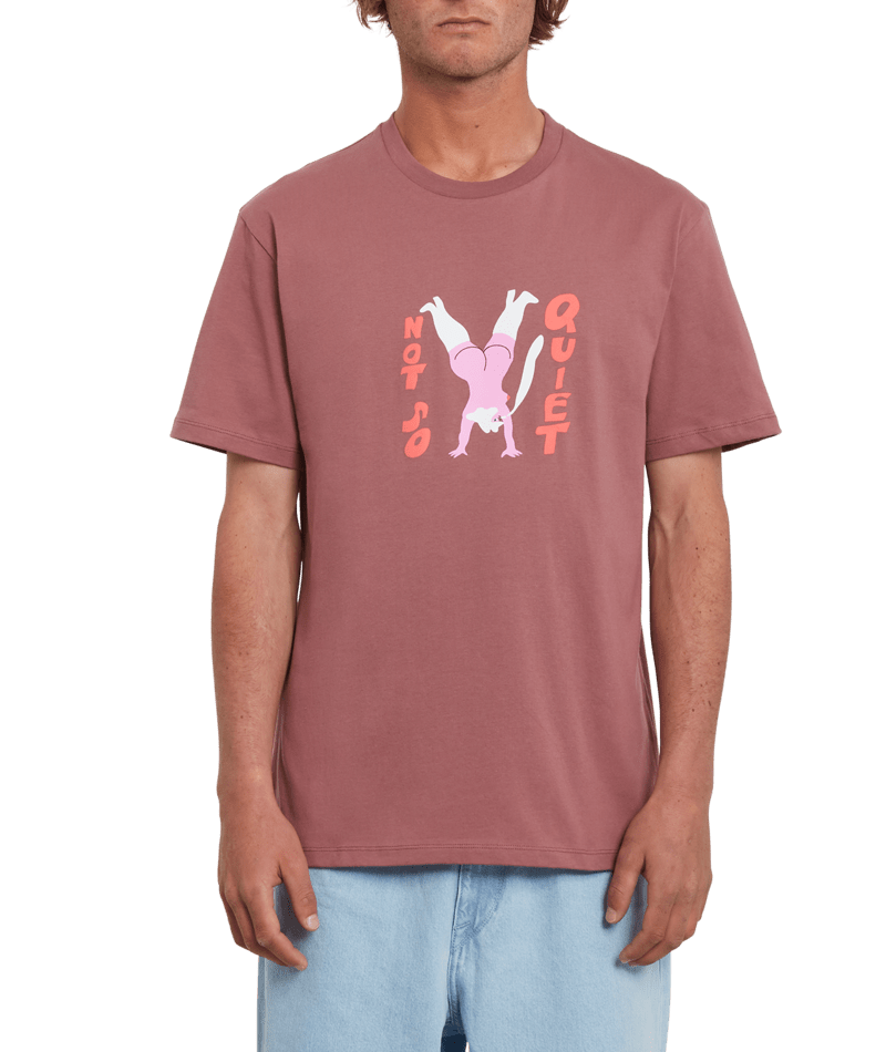 Volcom | Volcom Egle Zvirblyte Fa Ss Rose Brown  | Camisetas, Camisetas manga corta, Men, Ropa | 