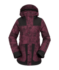 Volcom | Volcom Ell Ins Gore-tex Jacket Acid Merlot  | Chaquetas Nieve Mujer, Snowboard, Unisex, Women | 
