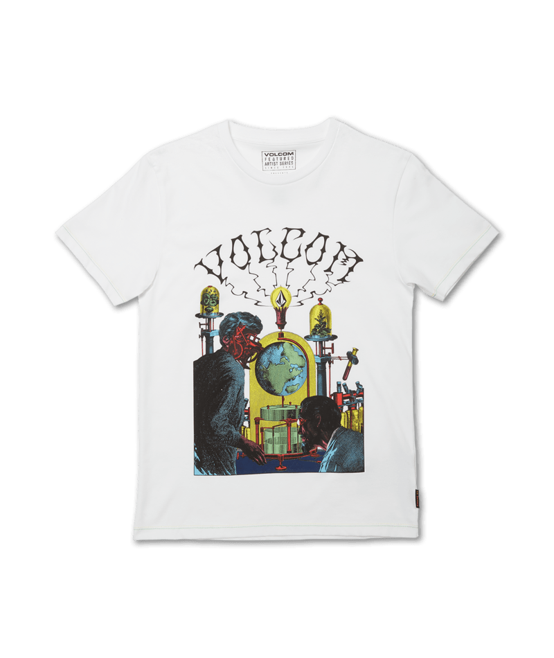 Volcom | Volcom Elzo Durt 2 Fa Ss White  | Boys, Camisetas, Camisetas manga corta, Ropa | 