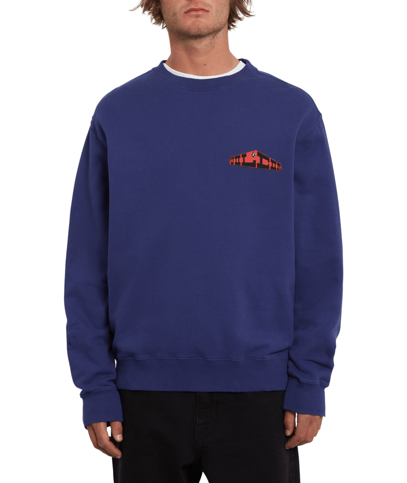 Volcom Elzo Durt Fa Crew Blaupause | alle Sweatshirts | Meistverkaufte Produkte | Neue Produkte | Neueste Produkte | Pullover-Hoodies | Sammlung_Zalando | Volcom-Shop | surfdevils.com