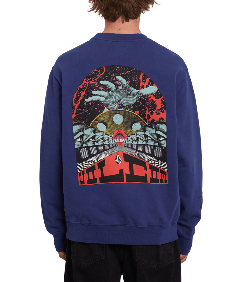 Volcom Elzo Durt Fa Crew Blaupause | alle Sweatshirts | Meistverkaufte Produkte | Neue Produkte | Neueste Produkte | Pullover-Hoodies | Sammlung_Zalando | Volcom-Shop | surfdevils.com