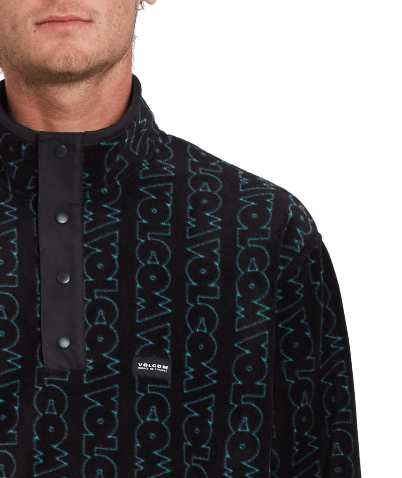 Volcom | Volcom Error92 Mock Neck Prt-print  | Men, Ropa, Sudaderas, Sudaderas sin capucha, Unisex | 