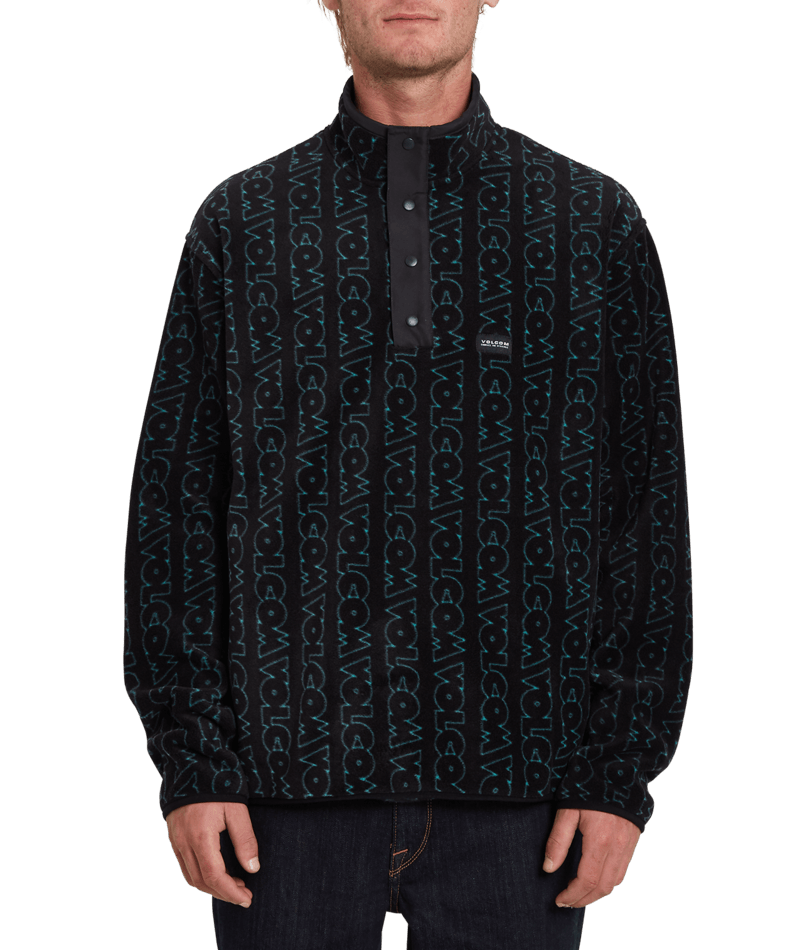 Volcom | Volcom Error92 Mock Neck Prt-print  | Men, Ropa, Sudaderas, Sudaderas sin capucha, Unisex | 
