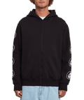 Volcom | Volcom Extends Zip Fleece New Black  | Men, Ropa, Sudaderas, Sudaderas con cremallera, Unisex | 