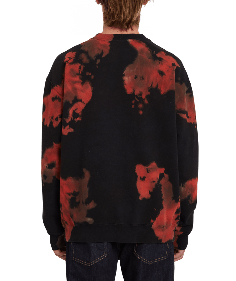 Volcom | Volcom Fa Pentagram Pizza Crew Multicolour  | Men, Ropa, Sudaderas, Sudaderas sin capucha | 