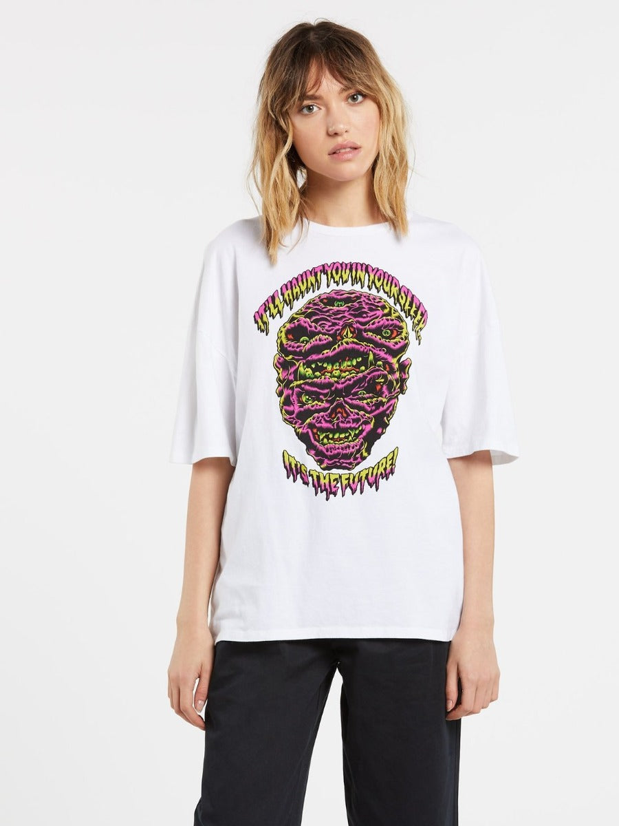 Volcom Fa Walrave SS Tee White | Camisetas manga corta de mujer | Volcom Shop | surfdevils.com