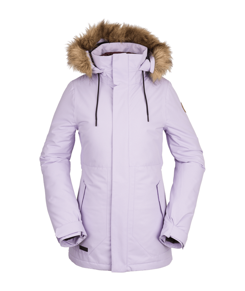 Volcom | Volcom Fawn Ins Jacket Lavender  | Chaquetas Nieve Mujer, Insulated Technical, Snowboard, Unisex | 