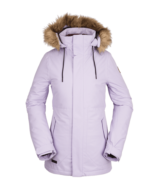 Volcom | Volcom Fawn Ins Jacket Lavender  | Chaquetas Nieve Mujer, Insulated Technical, Snowboard, Unisex | 