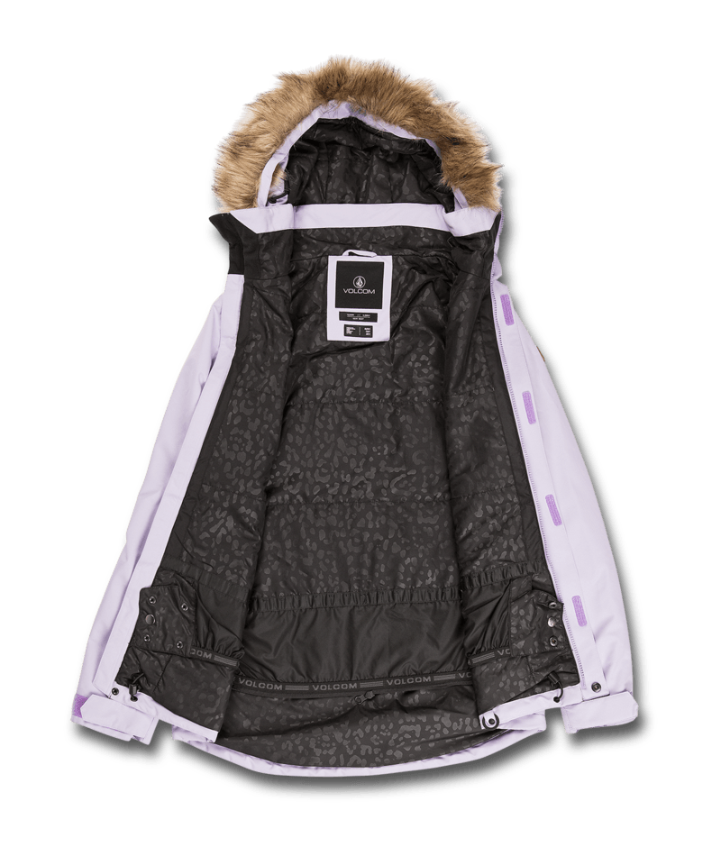 Volcom | Volcom Fawn Ins Jacket Lavender  | Chaquetas Nieve Mujer, Insulated Technical, Snowboard, Unisex | 